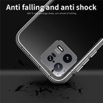 MOFI for Xiaomi 13 Pro 5G Protective Cell Phone Cover Crystal Clear Shockproof Soft TPU Case