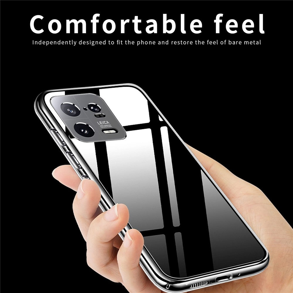 MOFI for Xiaomi 13 Pro 5G Protective Cell Phone Cover Crystal Clear Shockproof Soft TPU Case