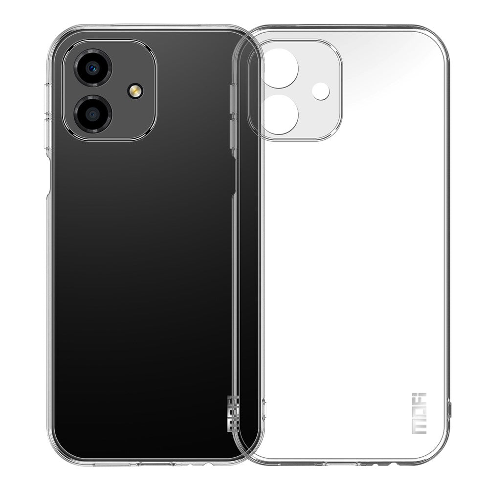 MOFI til Honor Play6C 4G Ridsefast Mobiltelefoncover Ultra Klart Fleksibelt TPU Beskyttelsescover