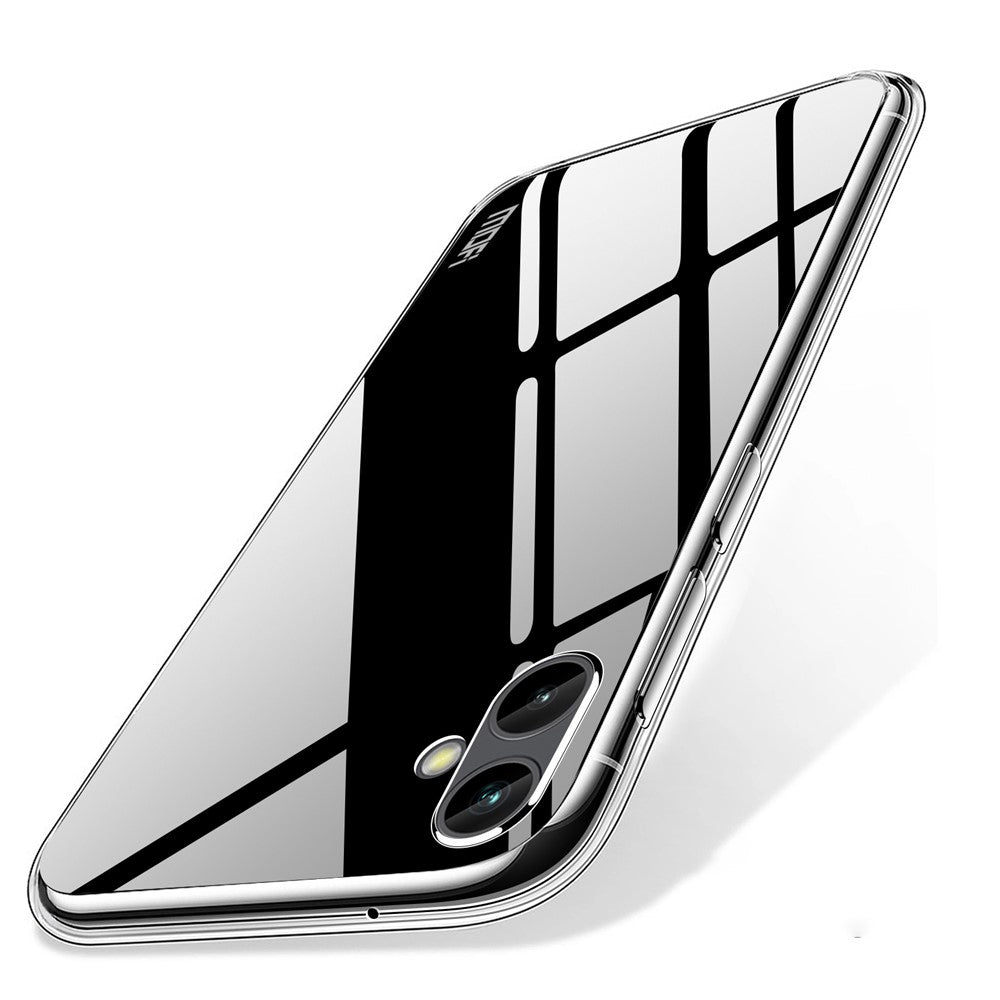 MOFI Back Shell for Samsung Galaxy A04e 4G / F04 4G / M04 4G, Drop Protection TPU Phone Case High Transparency Protective Cover