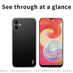 MOFI Back Shell for Samsung Galaxy A04e 4G / F04 4G / M04 4G, Drop Protection TPU Phone Case High Transparency Protective Cover