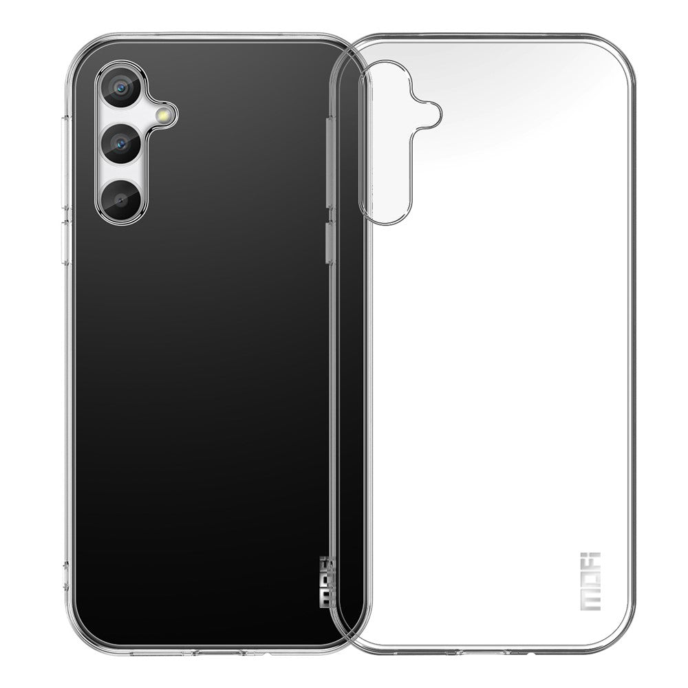 MOFI Blød TPU Telefoncover til Samsung Galaxy A34 5G, Gennemsigtigt Anti-ridse Telefoncover