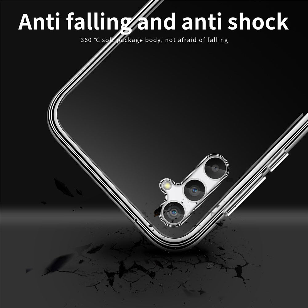 MOFI Blød TPU Telefoncover til Samsung Galaxy A34 5G, Gennemsigtigt Anti-ridse Telefoncover
