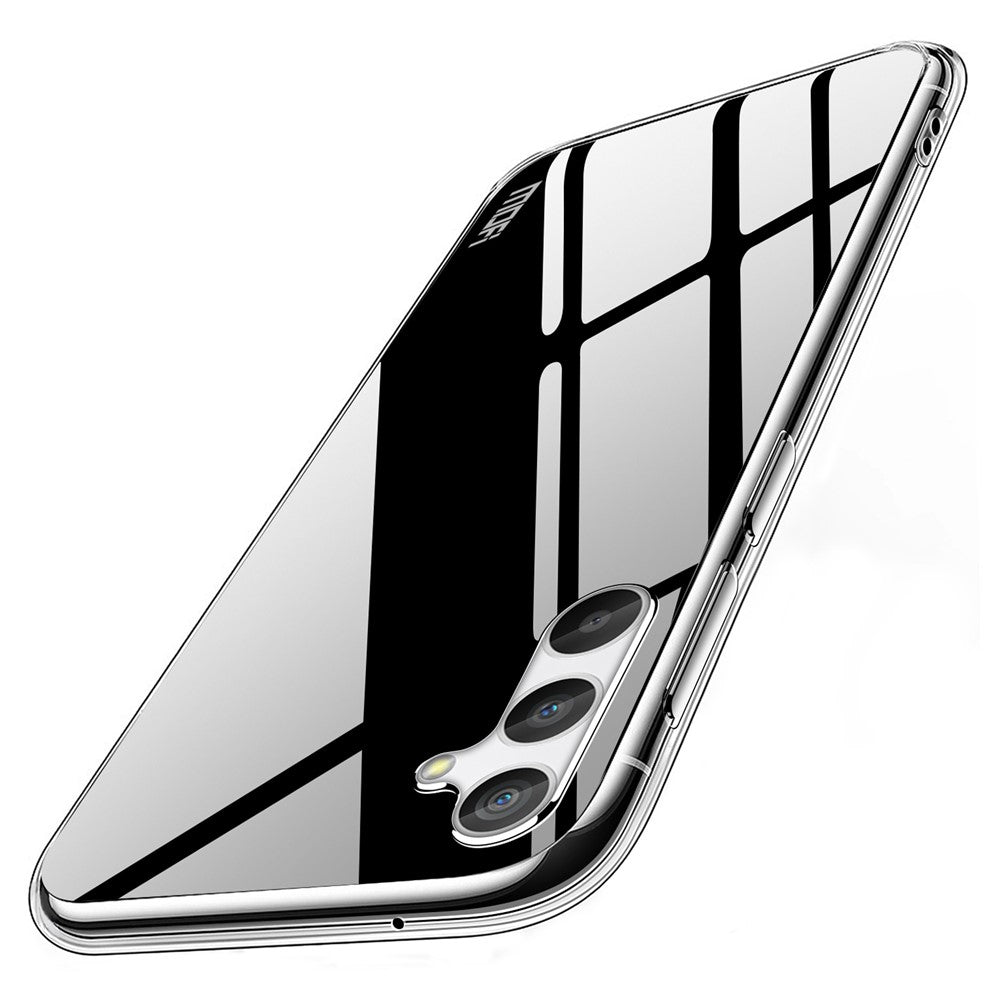 MOFI Blød TPU Telefoncover til Samsung Galaxy A34 5G, Gennemsigtigt Anti-ridse Telefoncover