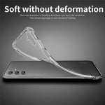 MOFI Blød TPU Telefoncover til Samsung Galaxy A34 5G, Gennemsigtigt Anti-ridse Telefoncover