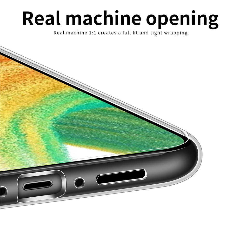 MOFI Blød TPU Telefoncover til Samsung Galaxy A34 5G, Gennemsigtigt Anti-ridse Telefoncover