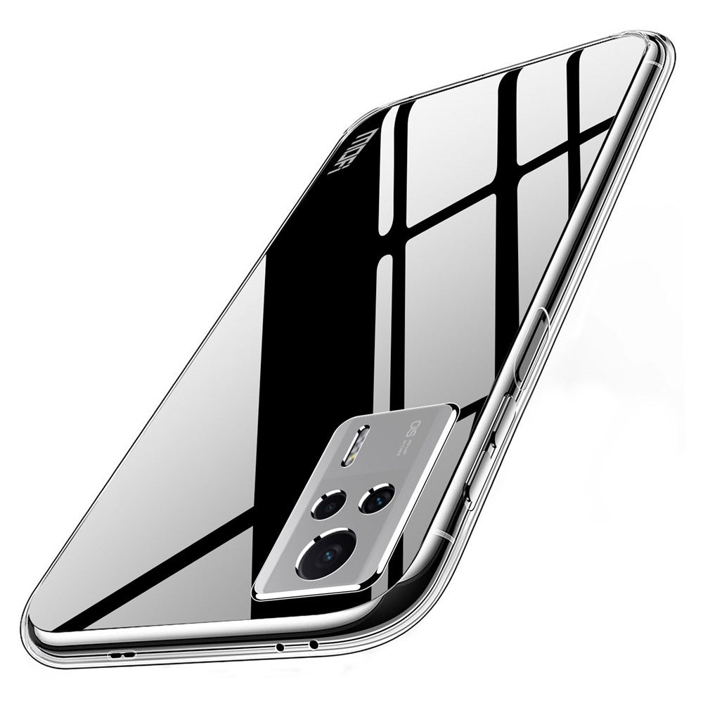 MOFI TPU Transparent Phone Case for Xiaomi Redmi K60E 5G, Drop Proof Cellphone Back Protector Cover