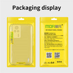 MOFI TPU Transparent Phone Case for Xiaomi Redmi K60E 5G, Drop Proof Cellphone Back Protector Cover