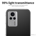 MOFI TPU Transparent Phone Case for Xiaomi Redmi K60E 5G, Drop Proof Cellphone Back Protector Cover