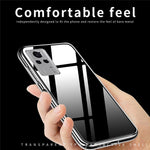 MOFI TPU Transparent Phone Case for Xiaomi Redmi K60E 5G, Drop Proof Cellphone Back Protector Cover