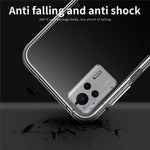 MOFI TPU Transparent Phone Case for Xiaomi Redmi K60E 5G, Drop Proof Cellphone Back Protector Cover
