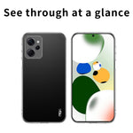MOFI Anti-drop TPU Phone Case for Xiaomi Redmi Note 12 Pro Speed 5G / Poco X5 Pro 5G , Transparent Cellphone Back Protector Cover