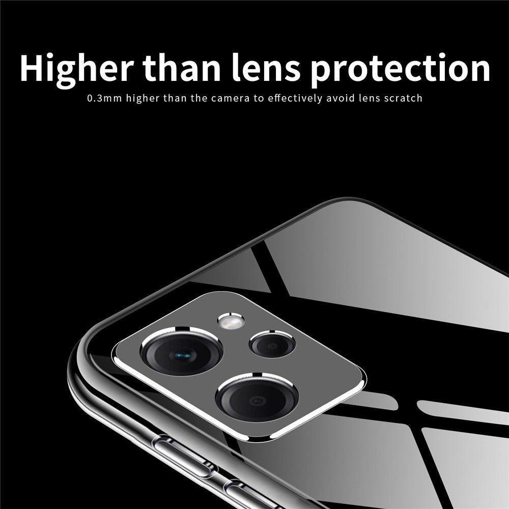 MOFI Anti-drop TPU Phone Case for Xiaomi Redmi Note 12 Pro Speed 5G / Poco X5 Pro 5G , Transparent Cellphone Back Protector Cover