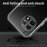 MOFI för OnePlus 11R 5G / Ace 2 5G Transparent mobilskal Flexibelt TPU Stoppsäkert Mobilmobilskal