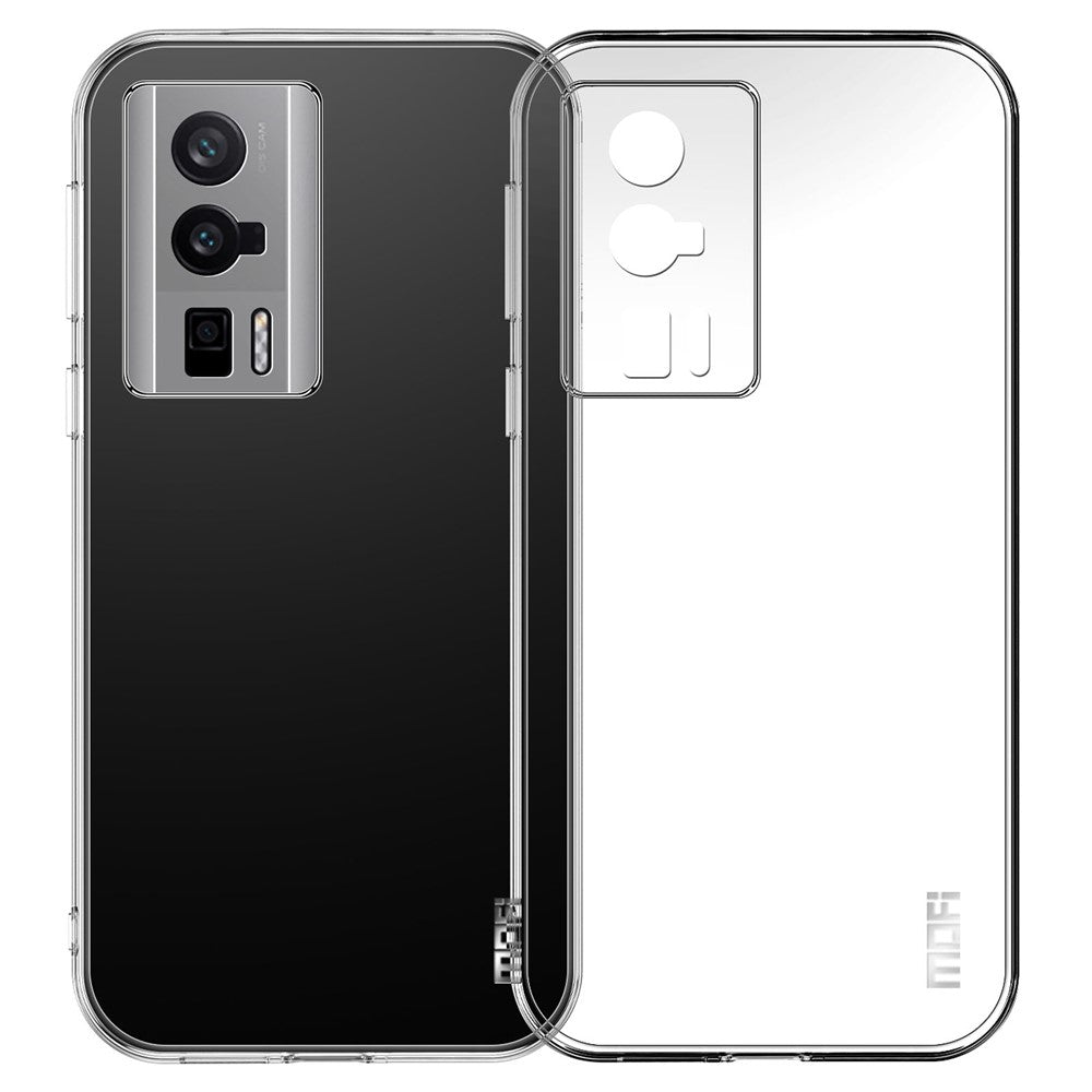MOFI for Xiaomi Poco F5 Pro 5G / Redmi K60 Pro 5G / K60 5G Phone Case Soft TPU Scratch Resistant Cover