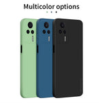 PINWUYO For Xiaomi Redmi K60E 5G TPU Phone Case Fiber Flocking Lining Precise Cutouts Cover