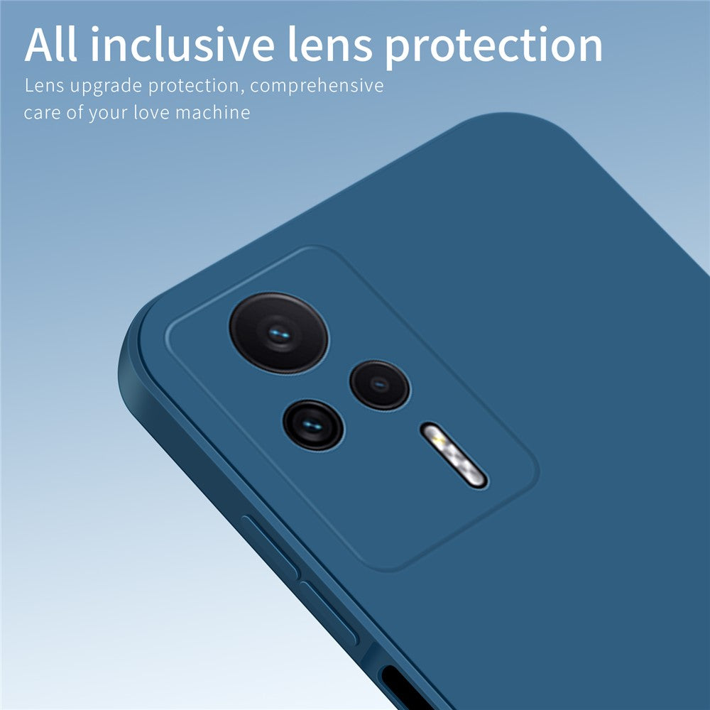 PINWUYO For Xiaomi Redmi K60E 5G TPU Phone Case Fiber Flocking Lining Precise Cutouts Cover