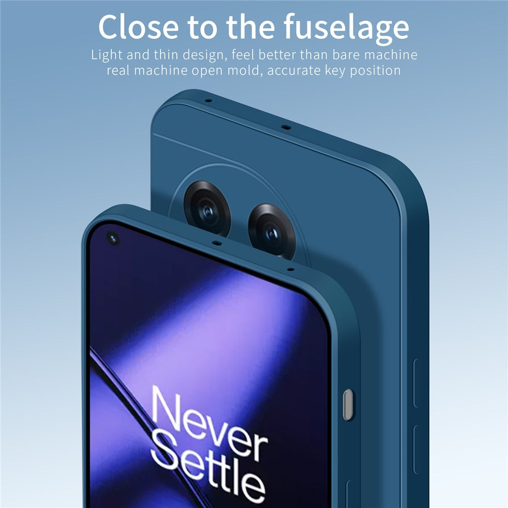 PINWUYO För OnePlus 11 5G mobilskal Fiberflockning Foder Kameralinsskydd TPU Skydd