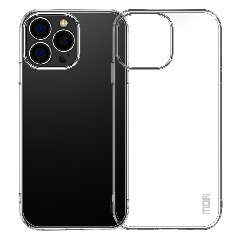 MOFI Slim Phone Case for iPhone 12 Pro Max 6.7 inch Soft TPU Case Anti-Scratch Transparent Mobile Phone Cover
