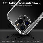 MOFI Slim Phone Case for iPhone 12 Pro Max 6.7 inch Soft TPU Case Anti-Scratch Transparent Mobile Phone Cover