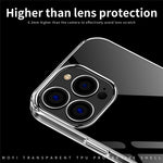 MOFI Slim Phone Case for iPhone 12 Pro Max 6.7 inch Soft TPU Case Anti-Scratch Transparent Mobile Phone Cover