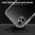 MOFI For Xiaomi Redmi Note 12 4G Drop Resistant Transparent Case Soft TPU Phone Cover