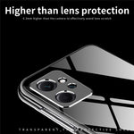 MOFI For Xiaomi Redmi Note 12 4G Drop Resistant Transparent Case Soft TPU Phone Cover