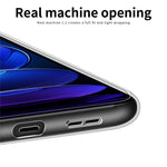 MOFI For Xiaomi Redmi Note 12 4G Drop Resistant Transparent Case Soft TPU Phone Cover