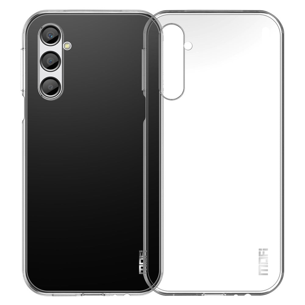 MOFI For Samsung Galaxy A24 4G (162.1 x 77.6 x 8.3mm) Clear Cover Anti-Scratch Flexible TPU Phone Case