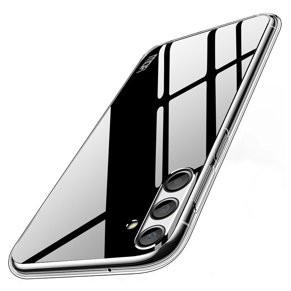 MOFI For Samsung Galaxy A24 4G (162.1 x 77.6 x 8.3mm) Clear Cover Anti-Scratch Flexible TPU Phone Case