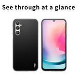 MOFI For Samsung Galaxy A24 4G (162.1 x 77.6 x 8.3mm) Clear Cover Anti-Scratch Flexible TPU Phone Case