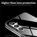 MOFI For Samsung Galaxy A24 4G (162.1 x 77.6 x 8.3mm) Clear Cover Anti-Scratch Flexible TPU Phone Case