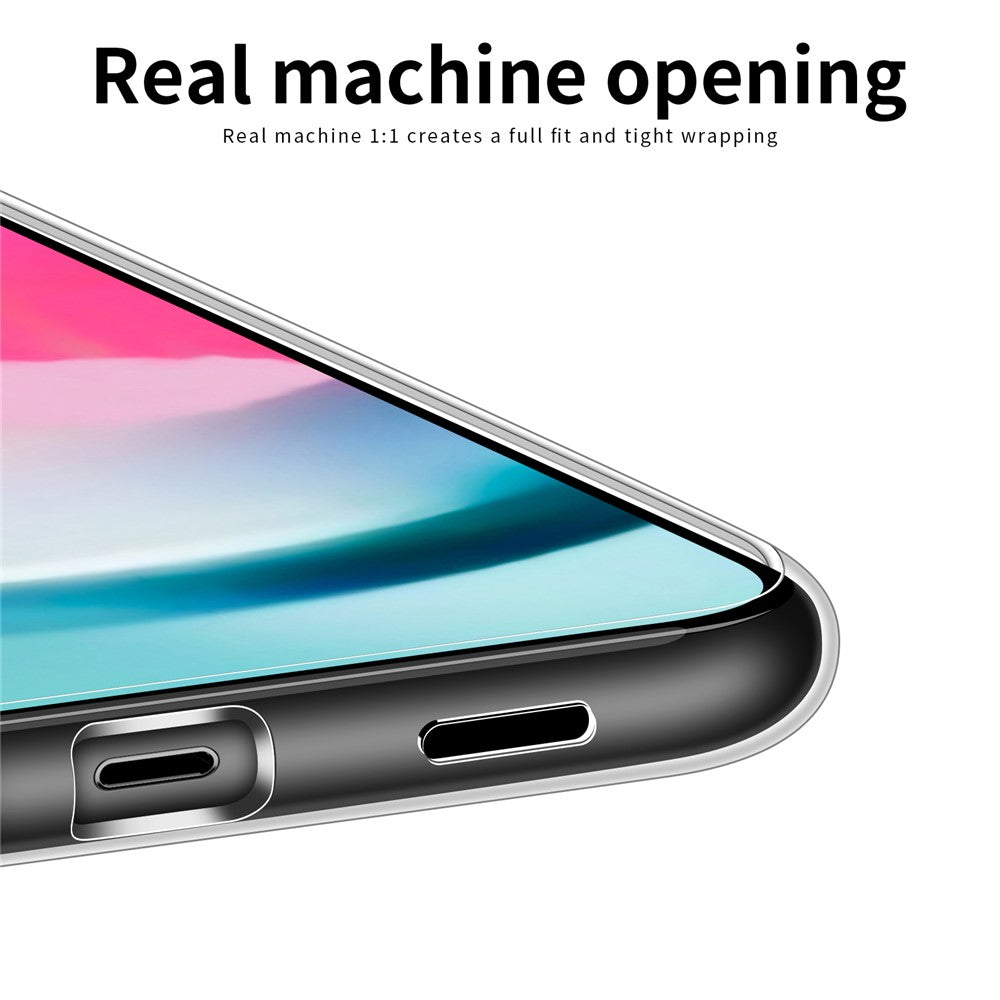 MOFI For Samsung Galaxy A24 4G (162.1 x 77.6 x 8.3mm) Clear Cover Anti-Scratch Flexible TPU Phone Case