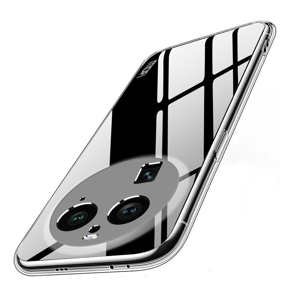 MOFI For Oppo Find X6 Pro Transparent Phone Case Shockproof Anti-drop TPU Phone Cover