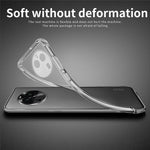MOFI For Oppo Find X6 Pro Transparent Phone Case Shockproof Anti-drop TPU Phone Cover