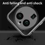 MOFI For Oppo Find X6 Pro Transparent Phone Case Shockproof Anti-drop TPU Phone Cover