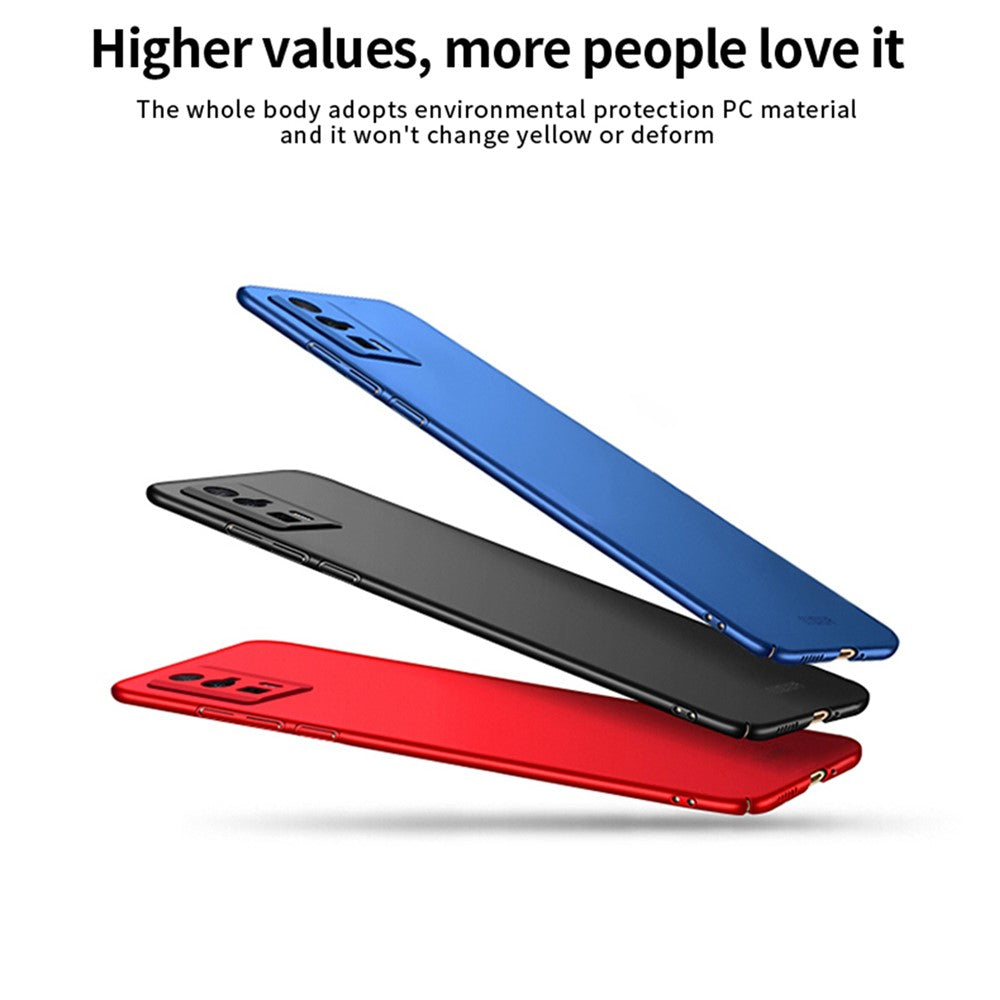 MOFI JK PC Series-1 Shield för Xiaomi Poco F5 Pro 5G / Redmi K60 Pro 5G / K60 5G anti-fingeravtryck hårt PC-skal matt mobilskal