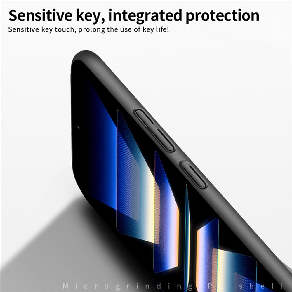 MOFI JK PC Series-1 Shield för Xiaomi Poco F5 Pro 5G / Redmi K60 Pro 5G / K60 5G anti-fingeravtryck hårt PC-skal matt mobilskal