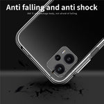 MOFI För Xiaomi Redmi Note 12 Turbo / Poco F5 5G Transparent TPU Skyddsskal Stötsäkert mobilfodral