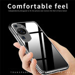 MOFI TPU-skal för Huawei P60 Art Skyddsskal Stoppsäkert Transparent mobilfodral