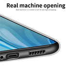 MOFI TPU-skal för Huawei P60 Art Skyddsskal Stoppsäkert Transparent mobilfodral