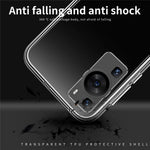 MOFI Transparent TPU-skal för Huawei P60 / P60 Pro Skyddsskal Stoppsäkert mobilfodral