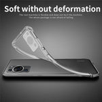 MOFI Transparent TPU-skal för Huawei P60 / P60 Pro Skyddsskal Stoppsäkert mobilfodral