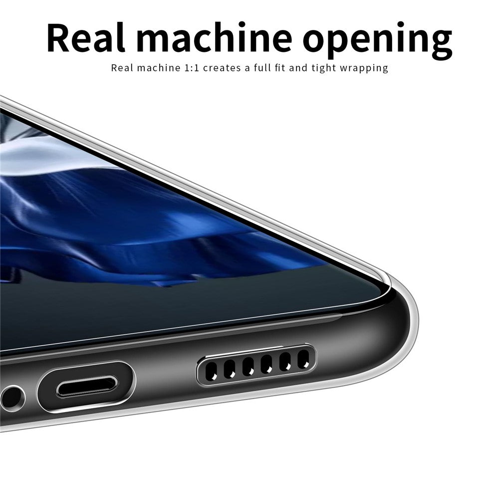 MOFI Transparent TPU-skal för Huawei P60 / P60 Pro Skyddsskal Stoppsäkert mobilfodral