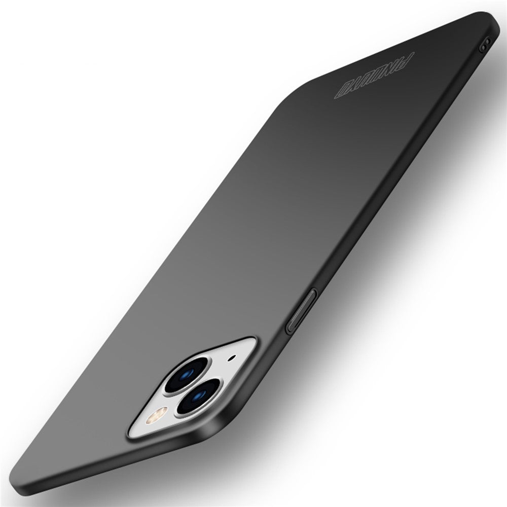 PINWUYO PC-serie til iPhone 13 mini 5,4 tommer tyndt mat hårdt PC-telefoncover med magnetisk ringholder