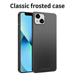 PINWUYO PC-serie til iPhone 13 mini 5,4 tommer tyndt mat hårdt PC-telefoncover med magnetisk ringholder