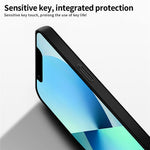 PINWUYO PC-serie til iPhone 13 mini 5,4 tommer tyndt mat hårdt PC-telefoncover med magnetisk ringholder