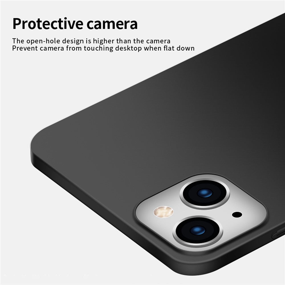 PINWUYO PC-serie til iPhone 13 mini 5,4 tommer tyndt mat hårdt PC-telefoncover med magnetisk ringholder