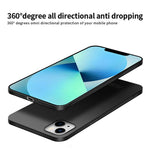 PINWUYO PC-serie til iPhone 13 mini 5,4 tommer tyndt mat hårdt PC-telefoncover med magnetisk ringholder