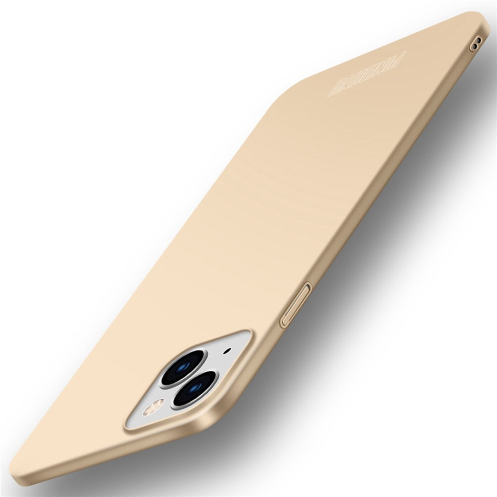 PINWUYO PC-serie til iPhone 13 mini 5,4 tommer tyndt mat hårdt PC-telefoncover med magnetisk ringholder